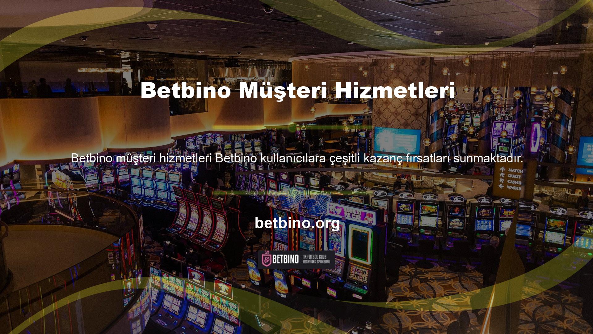 Betbino kazanmak istiyorsanız casino oyunları oynamalısınız