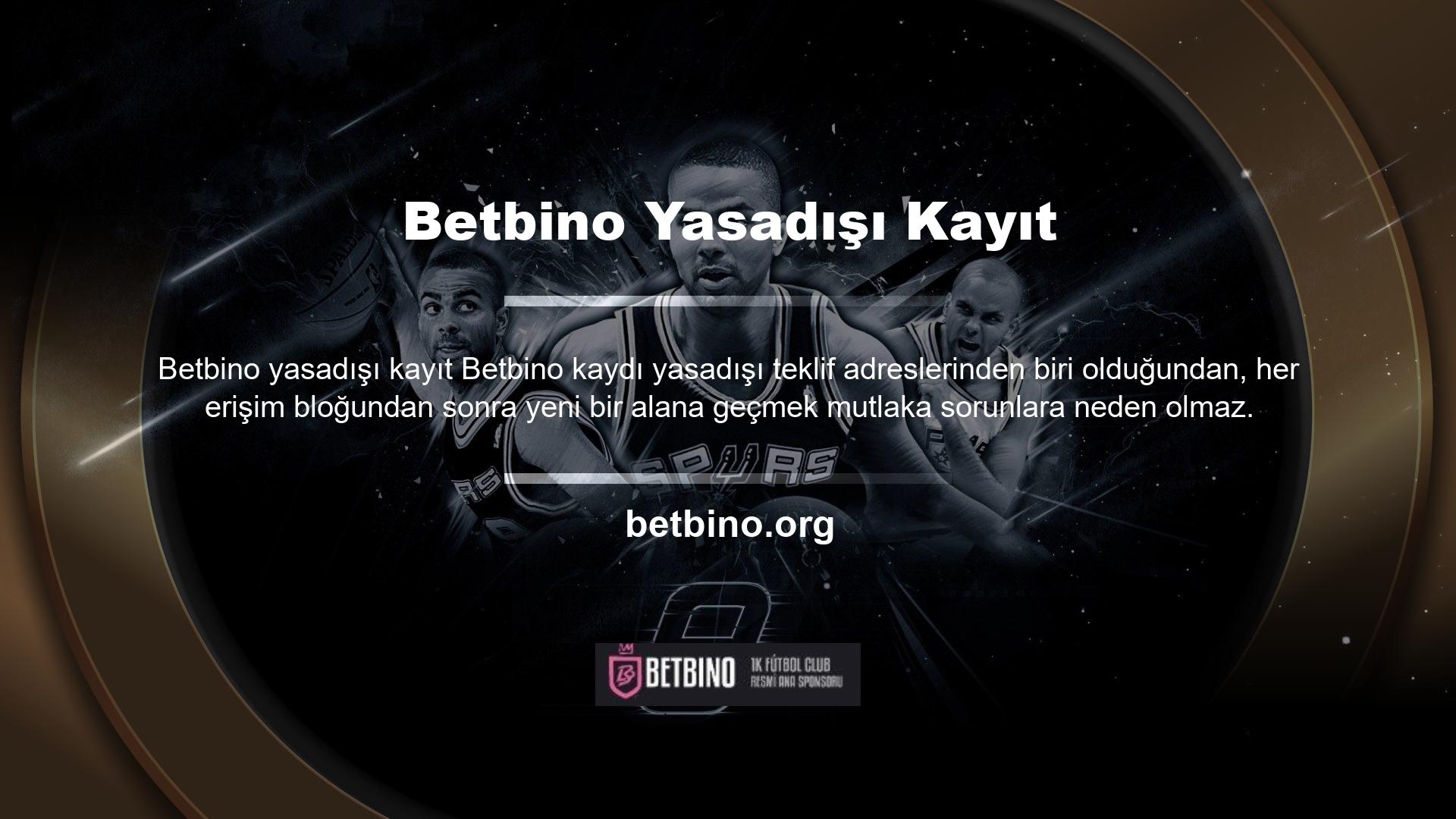 Kullanıcı bilgileri bahisçinin ayarlarında değiştirilebilir